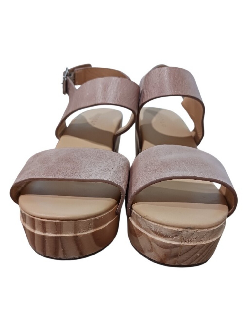Nisolo All Day Wooden Clog Heeled Sandal Open Toe - Picture 7 of 16